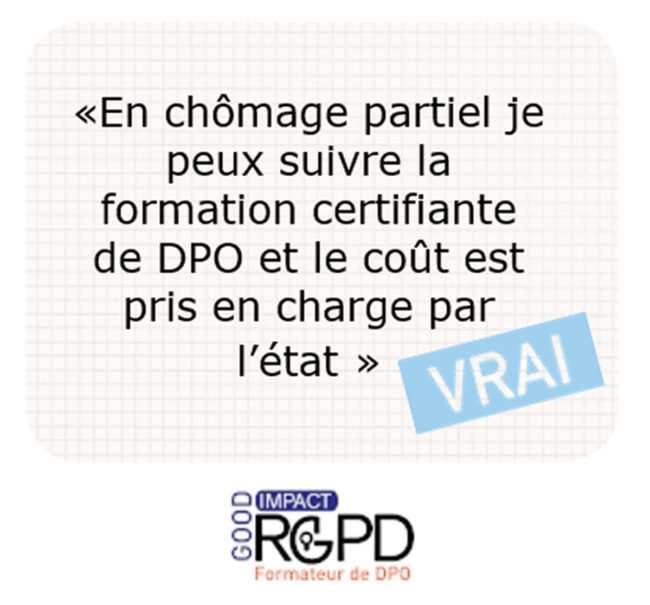 Formation DPO financée à 100 % par le Gouvernement